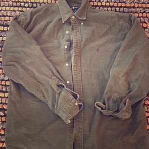 Vintage Polo corduroy button-down